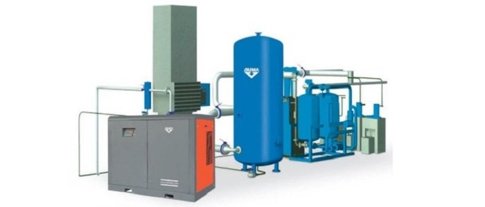 Lắp đặt hệ thống máy nén khí Bumatec, Buma Group - Hàn Quốc