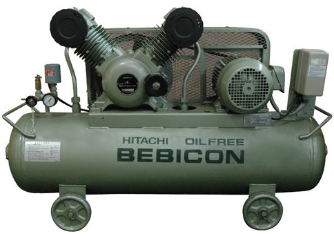 Máy nén khí Piston Bebicon Hitachi - Nhật Bản, Máy bơm hơi Bebicon Hitachi - Nhật Bản, Loại không dầu